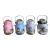 Colorful cartoon water cup, children's cute pattern insulated cup, 350ml, safe material Item Picture